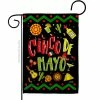 Angeleno Heritage MADE AND DESIGNED LOS ANGELES CALIFORNIA 13 in. x 18.5 in. Ready to Cinco De Mayo Summer Double-Sided Garden Flag Summer Decorative Vertical Flags