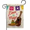 Angeleno Heritage MADE AND DESIGNED LOS ANGELES CALIFORNIA 13 in. x 18.5 in. Fiesta Cinco De Mayo Summer Double-Sided Garden Flag Summer Decorative Vertical Flags
