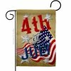 Angeleno Heritage MADE AND DESIGNED LOS ANGELES CALIFORNIA 13 in. x 18.5 in. 4th of July Patriotic Double-Sided Garden Flag Patriotic Decorative Vertical Flags