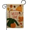 Angeleno Heritage MADE AND DESIGNED LOS ANGELES CALIFORNIA 13 in. x 18.5 in. Sweater Time Garden Flag Double-Sided Fall Decorative Vertical Flags