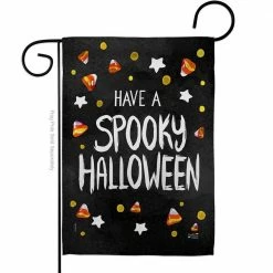 Angeleno Heritage MADE AND DESIGNED LOS ANGELES CALIFORNIA 13 in. x 18.5 in. Spooky Halloween Garden Flag Double-Sided Fall Decorative Vertical Flags
