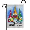 Angeleno Heritage MADE AND DESIGNED LOS ANGELES CALIFORNIA 13 in. x 18.5 in. Warm Wishes Winter Double-Sided Garden Flag Winter Decorative Vertical Flags
