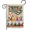 Angeleno Heritage MADE AND DESIGNED LOS ANGELES CALIFORNIA 13 in. x 18.5 in. Christmas Gnome Winter Double-Sided Garden Flag Winter Decorative Vertical Flags