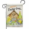 Angeleno Heritage MADE AND DESIGNED LOS ANGELES CALIFORNIA 13 in. x 18.5 in. Easter Gnome Spring Double-Sided Garden Flag Spring Decorative Vertical Flags