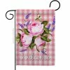 Angeleno Heritage MADE AND DESIGNED LOS ANGELES CALIFORNIA 13 in. x 18.5 in. Roses Spring Double-Sided Garden Flag Spring Decorative Vertical Flags