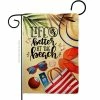 Angeleno Heritage MADE AND DESIGNED LOS ANGELES CALIFORNIA 13 in. x 18.5 in. Life Is Better Coastal Double-Sided Garden Flag Coastal Decorative Vertical Flags