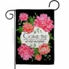Angeleno Heritage MADE AND DESIGNED LOS ANGELES CALIFORNIA 13 in. x 18.5 in. Come In Expression Double-Sided Garden Flag Expression Decorative Vertical Flags