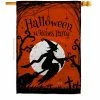 Angeleno Heritage MADE AND DESIGNED LOS ANGELES CALIFORNIA 28 in. x 40 in. Witches Party Fall House Flag Double-Sided Decorative Vertical Flags
