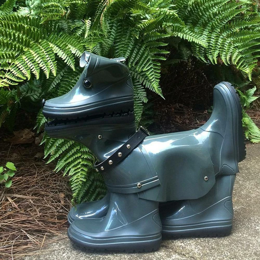 HOMESTYLES 15 in. Lily the Boot Buddies Dog Sculpture and Planter Home and Garden Loyal Companion Statue - Image 11