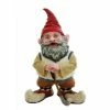 HOMESTYLES 14 in. H Greg the Golfer Gnome Holding a Golf Club and Golf Ball Home and Garden Gnome Statue