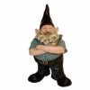 HOMESTYLES 13 in. H "Policeman the Hero" Garden Gnome Police Of1ficer Cop Figurine Statue