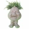 HOMESTYLES 8.5 in. Stone Wash Crying Brother the Muggly Face Statue Planter Holds 3 in. Pot