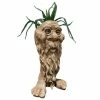 HOMESTYLES 18 in. Grandpa RIP Muggly Face Gaarden Statue Planter Holds 7 in. Pot