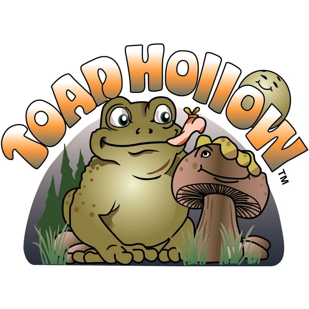 HOMESTYLES Toad Hollow 10 in. W Large Toad Dreamer Whimsical Home and Garden Statue - Image 5