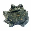 HOMESTYLES Toad Hollow 7 in. H Large Classic Toad Whimsical Home and Garden Statue