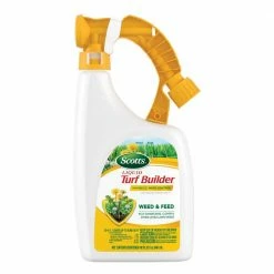 Scotts Turf Builder 32 fl. oz. 6,000 sq. ft. Liquid Weed Killer Plus Lawn Fertilizer